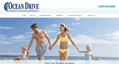 Desktop Screenshot of oceandriveresort.com